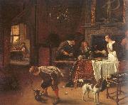 Jan Steen Easy Come, Easy Go oil painting